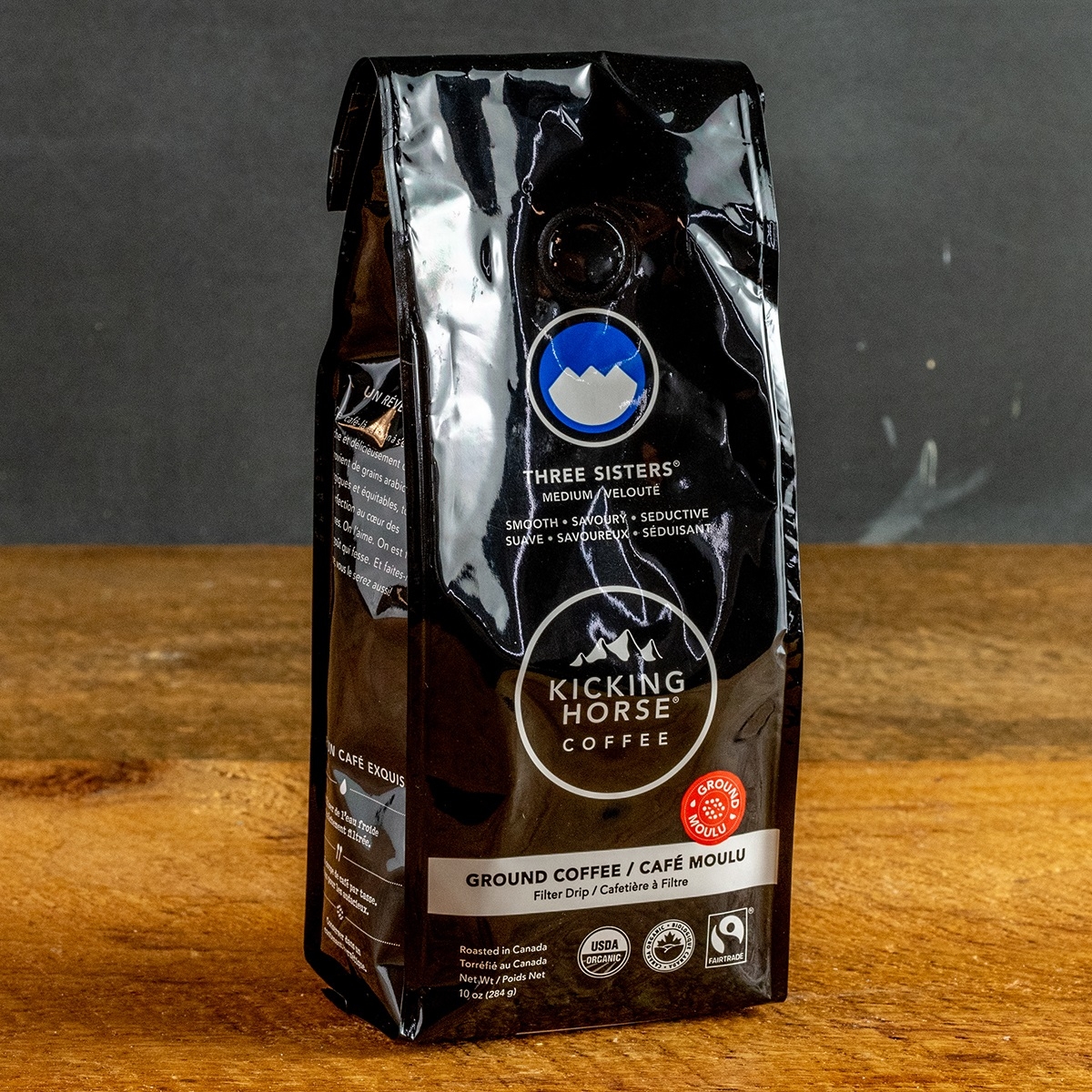 Kicking Horse Coffee, Three Sisters Ground Medium Roast